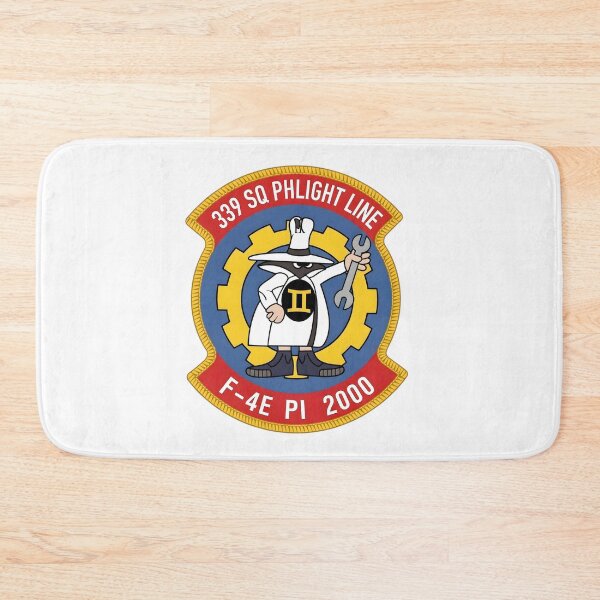 Item preview, 339 Squadron "Phlight Line" F-4E PI 2000 Phantom Maintenance Patch designed and sold by CharlieDesings.