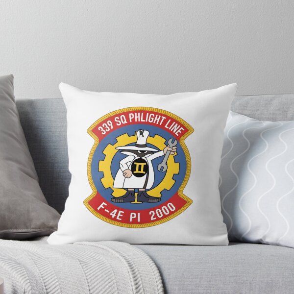 Item preview, 339 Squadron "Phlight Line" F-4E PI 2000 Phantom Maintenance Patch designed and sold by CharlieDesings.