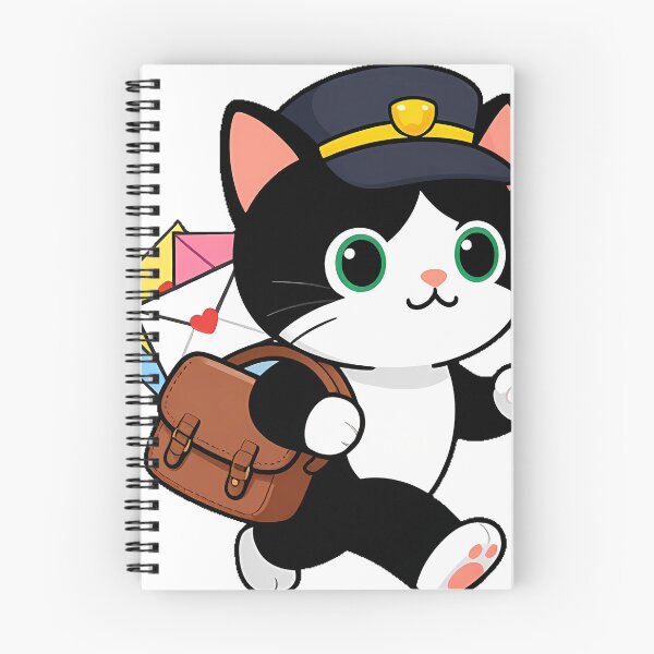Item preview, Postman Cat Delivering Letters designed and sold by pumsquare.