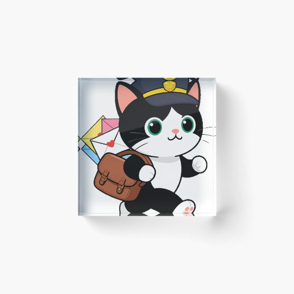 Item preview, Postman Cat Delivering Letters designed and sold by pumsquare.