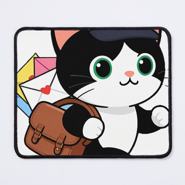 Item preview, Postman Cat Delivering Letters designed and sold by pumsquare.