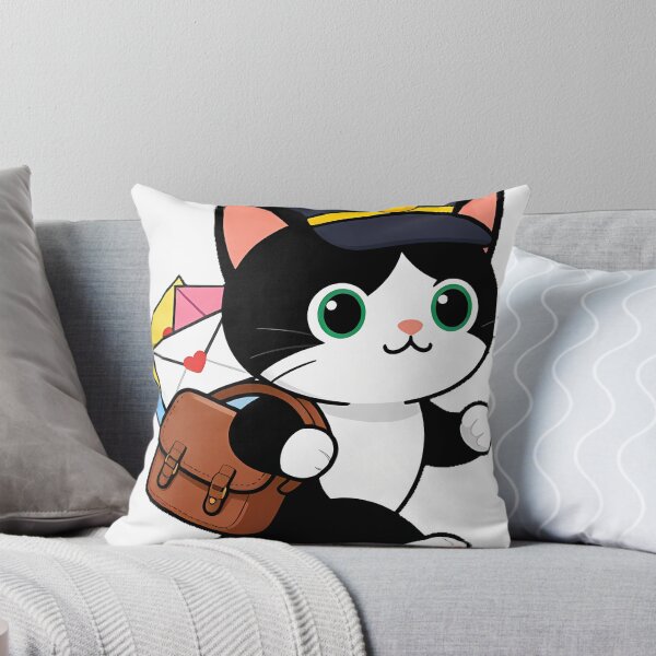 Item preview, Postman Cat Delivering Letters designed and sold by pumsquare.