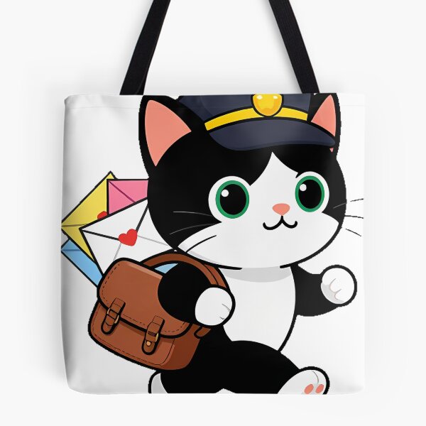 Item preview, Postman Cat Delivering Letters designed and sold by pumsquare.