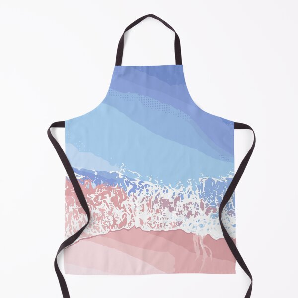 Item preview, Dreamy Pastel Beach Waves Beauty Landscape designed and sold by mazyoy.