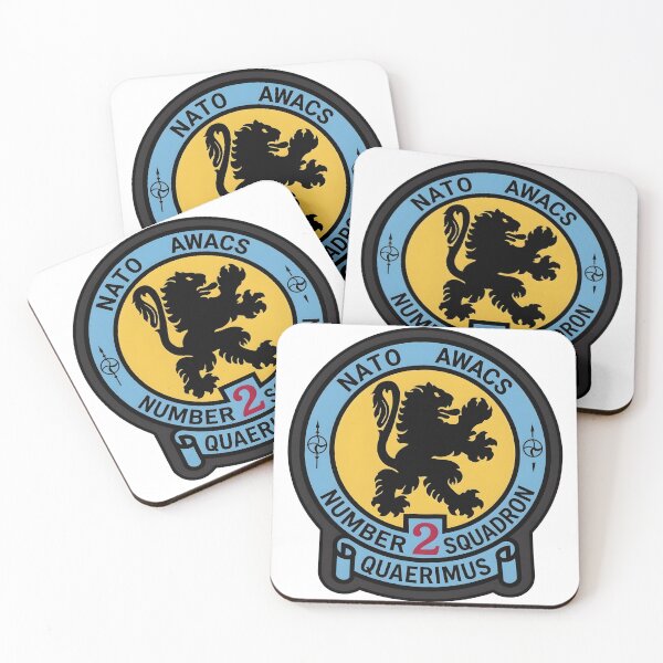 Item preview, NATO AWACS Flying Squadron 2 "Quaerimus" Military Patch designed and sold by CharlieDesings.