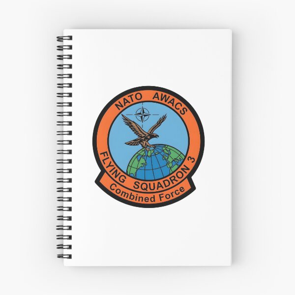 Item preview, NATO AWACS Flying Squadron 3 "Combined Force" Military Patch designed and sold by CharlieDesings.