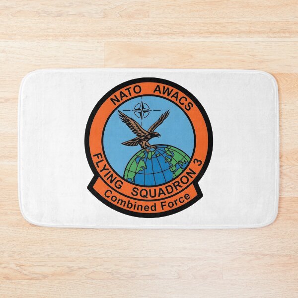 Item preview, NATO AWACS Flying Squadron 3 "Combined Force" Military Patch designed and sold by CharlieDesings.