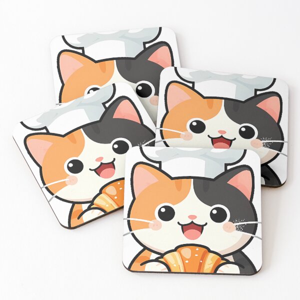 Item preview, Baker Cat with Fresh Pastry designed and sold by pumsquare.