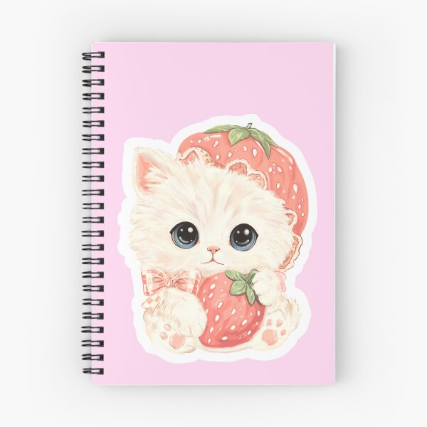 Item preview, strawberry princess tiny kitty designed and sold by sara747.