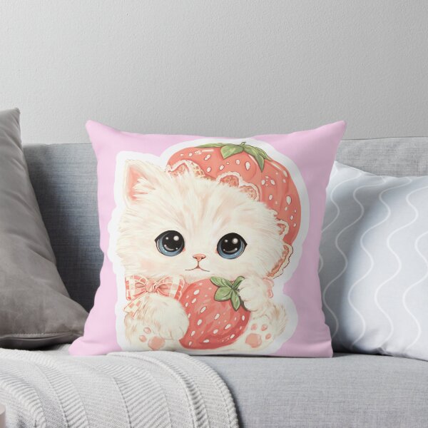 Item preview, strawberry princess tiny kitty designed and sold by sara747.