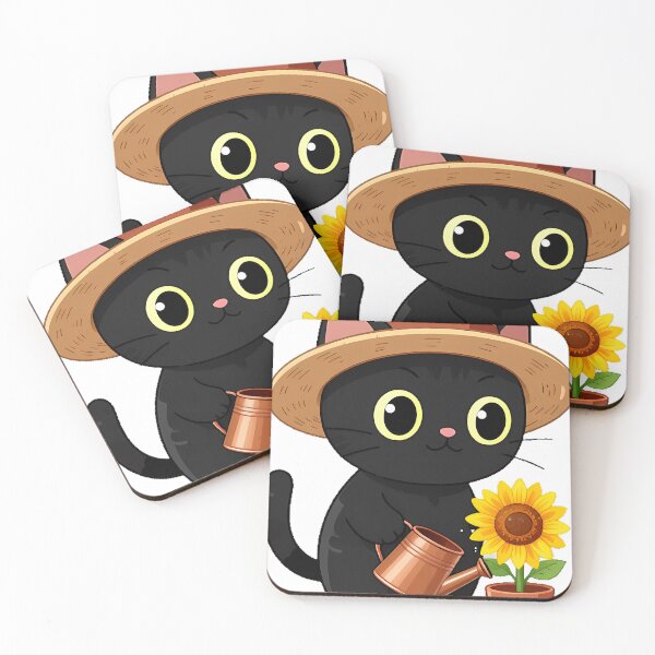 Item preview, Gardener Cat with Watering Can designed and sold by pumsquare.
