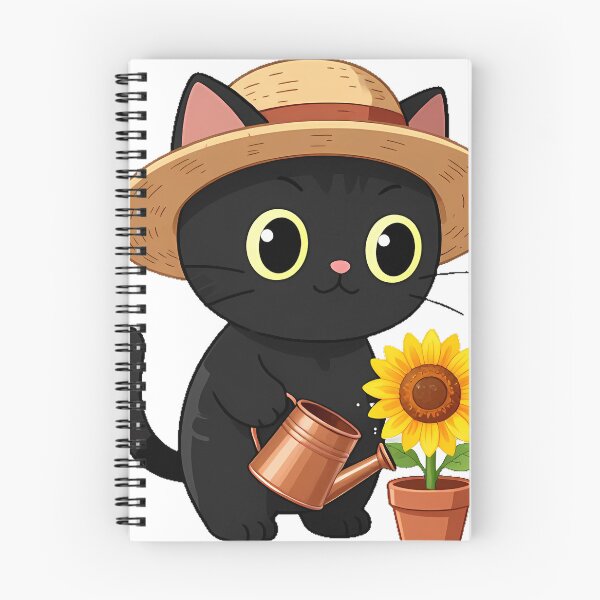 Item preview, Gardener Cat with Watering Can designed and sold by pumsquare.
