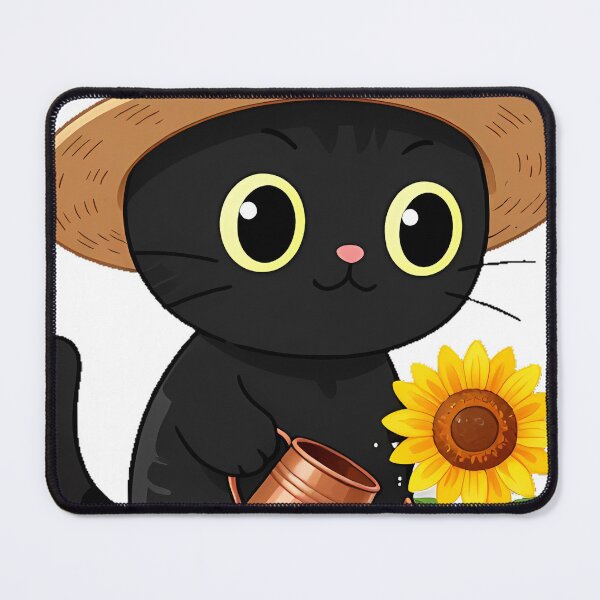 Item preview, Gardener Cat with Watering Can designed and sold by pumsquare.