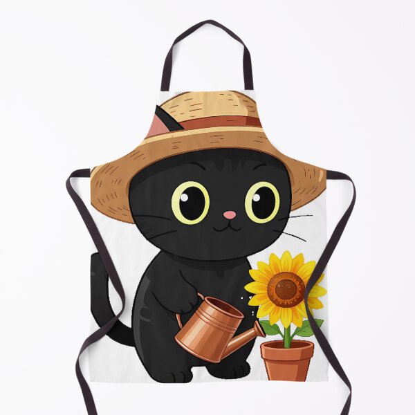 Item preview, Gardener Cat with Watering Can designed and sold by pumsquare.