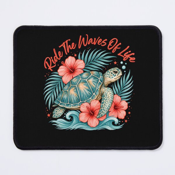 Item preview, Ride the Waves of Life Sea Turtle designed and sold by MatPixStudio.