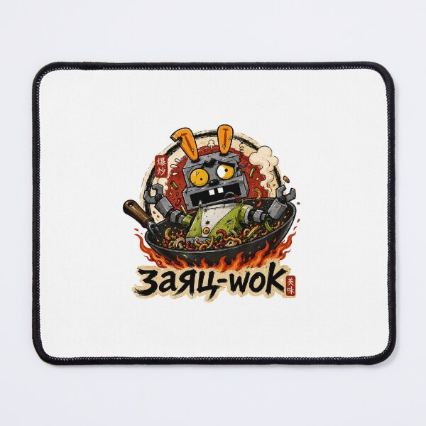 Item preview, Заяц-Wok (*Rabbit-Wok*) designed and sold by 2prutsers.