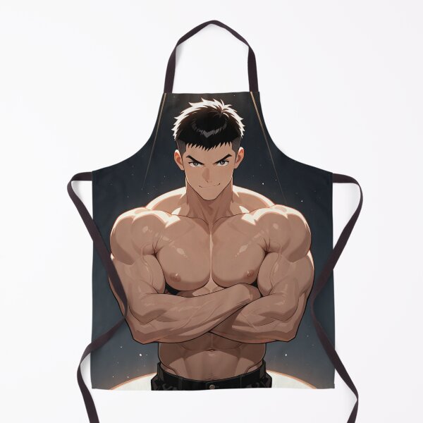Item preview, Manga - Muscular Anime Hero, Sleek and Intense Figure designed and sold by AnimeShin.