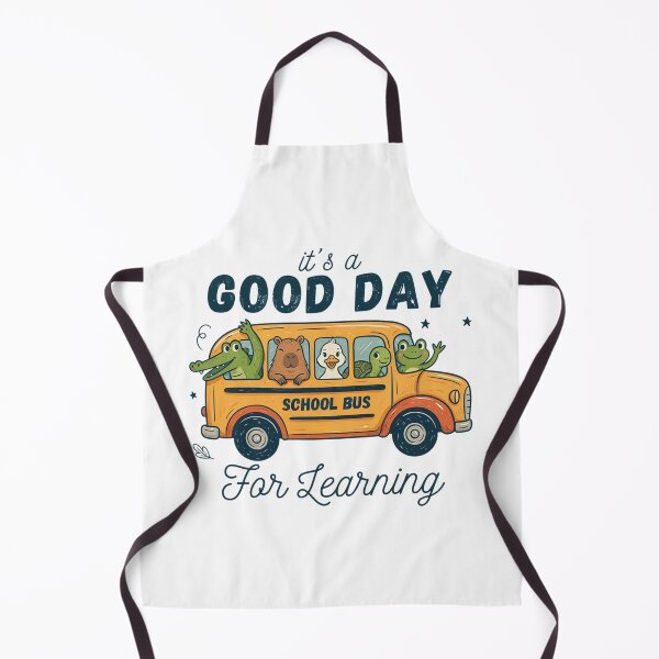 Item preview, Good Day for Learning School Bus designed and sold by Lombardino.