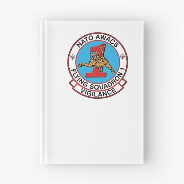 Item preview, NATO AWACS Flying Squadron 1 "Tigers" Military Patch designed and sold by CharlieDesings.