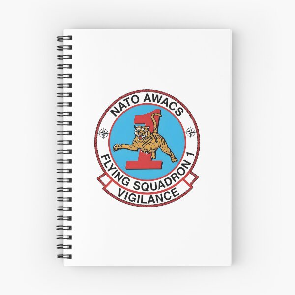 Item preview, NATO AWACS Flying Squadron 1 "Tigers" Military Patch designed and sold by CharlieDesings.