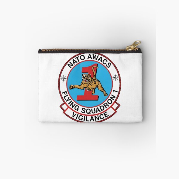 Item preview, NATO AWACS Flying Squadron 1 "Tigers" Military Patch designed and sold by CharlieDesings.