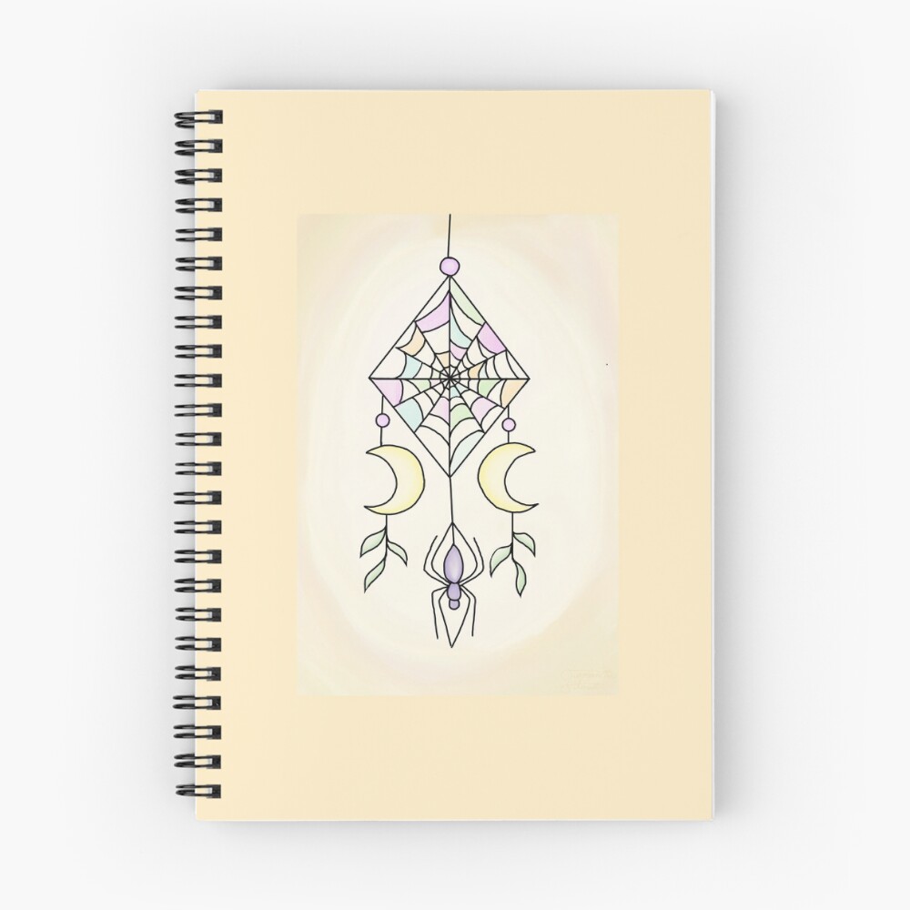 Item preview, Spiral Notebook designed and sold by Awkwardnoodles.