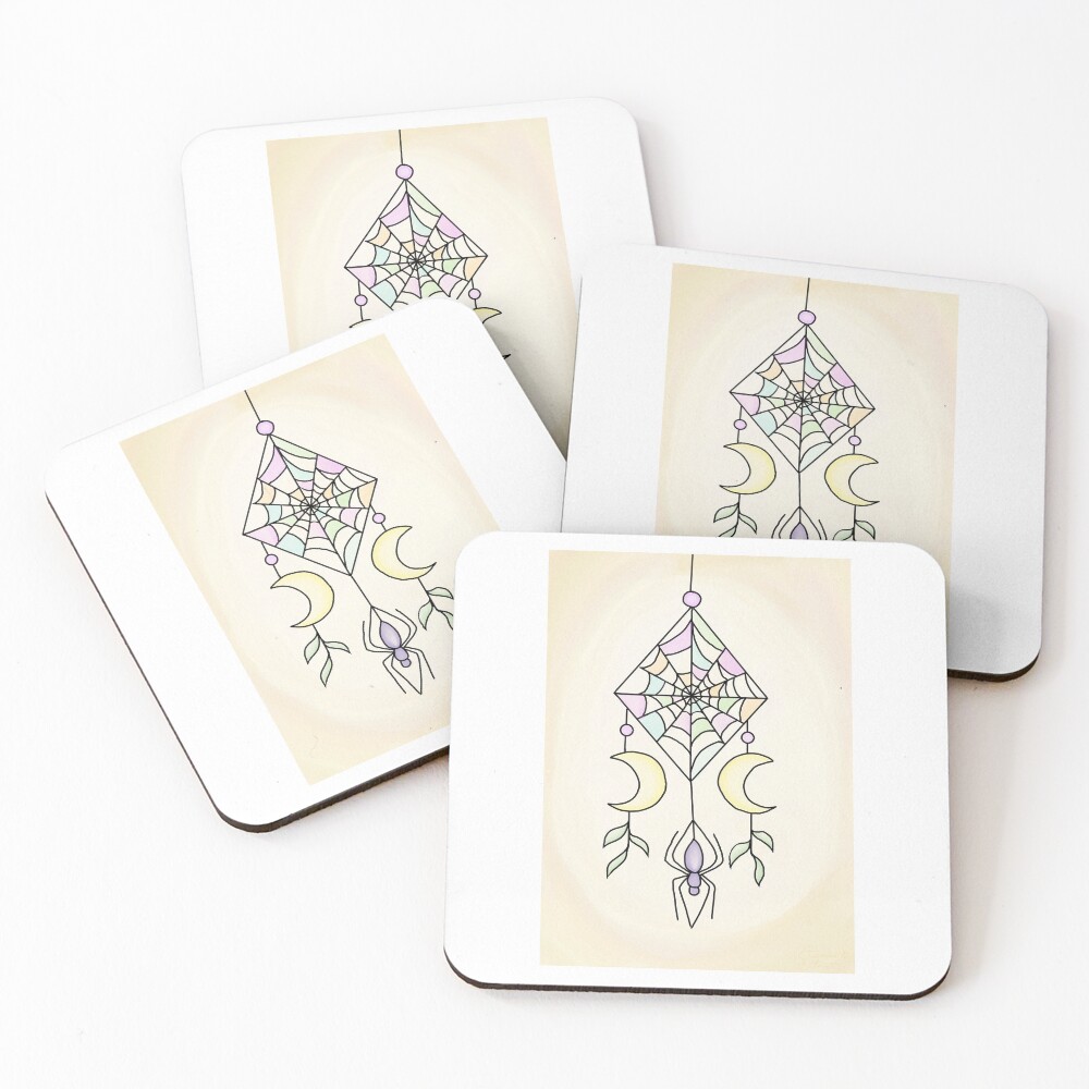 Item preview, Coasters (Set of 4) designed and sold by Awkwardnoodles.