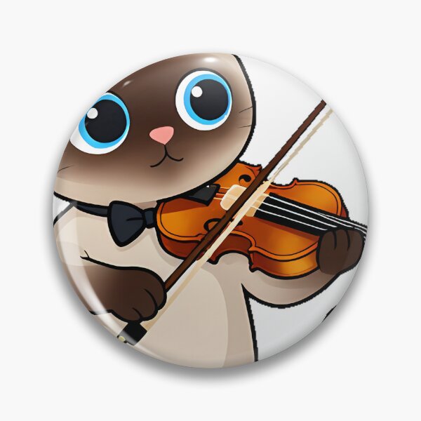 Item preview, Musician Cat Playing Violin designed and sold by pumsquare.