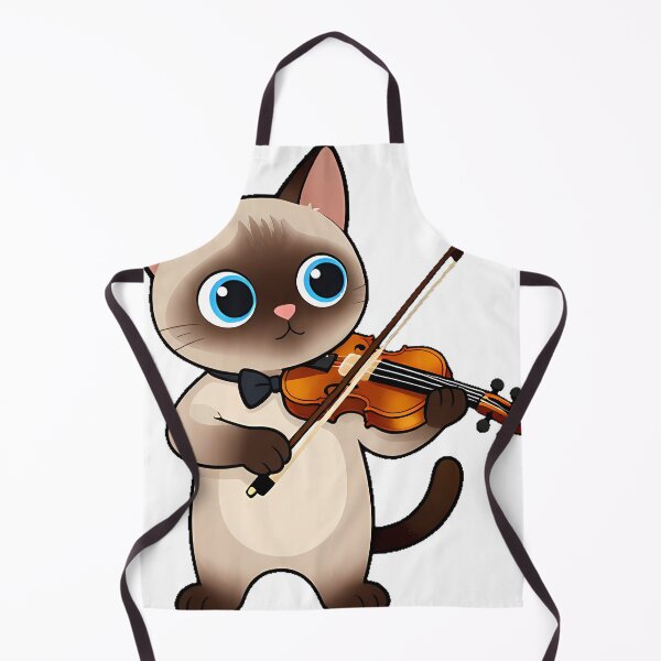 Item preview, Musician Cat Playing Violin designed and sold by pumsquare.
