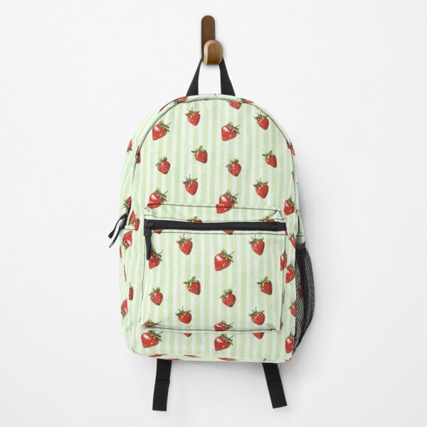 Item preview, Strawberry with Green Striped Pattern  designed and sold by LouieVanille.