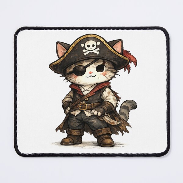 Item preview, Pirate Cat Design designed and sold by StyleBloomes.