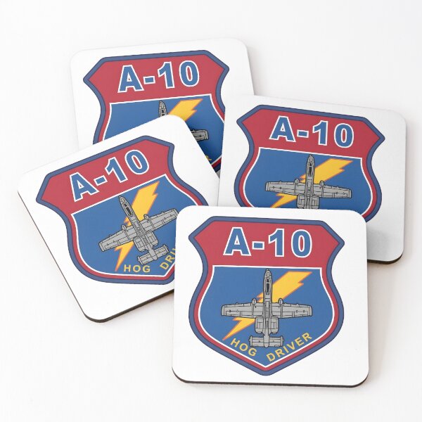 Item preview, A-10 Thunderbolt II "Hog Driver" Military Aviation Patch designed and sold by CharlieDesings.