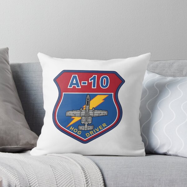Item preview, A-10 Thunderbolt II "Hog Driver" Military Aviation Patch designed and sold by CharlieDesings.