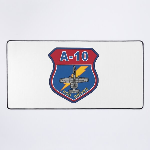 Item preview, A-10 Thunderbolt II "Hog Driver" Military Aviation Patch designed and sold by CharlieDesings.