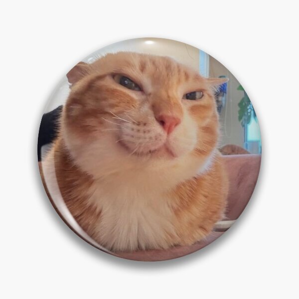 Item preview, Smirking orange cat designed and sold by Ratcatdoggg.