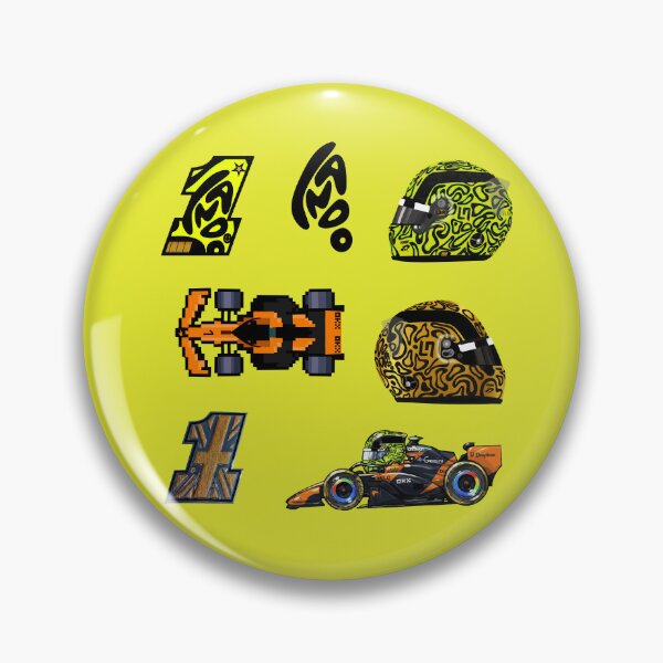 Item preview, Lando Norris F1 2026 Sticker Pack designed and sold by Pink Polar F1.