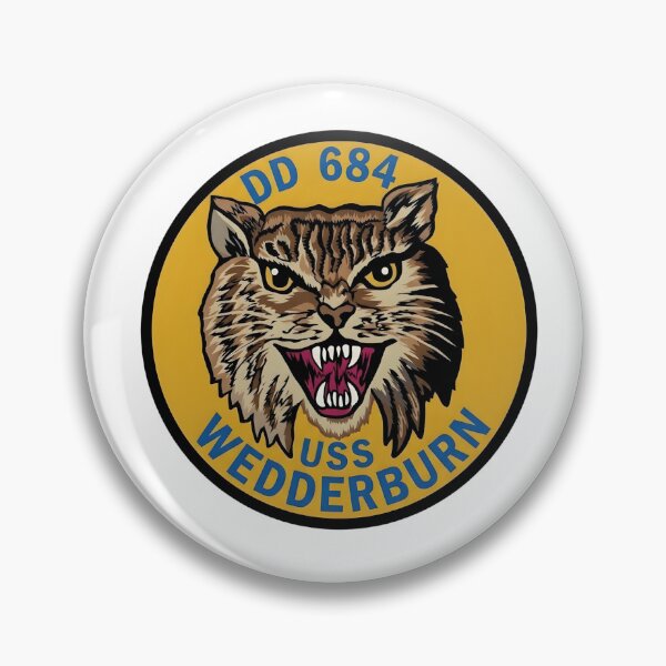 Item preview, USS Wedderburn (DD-684) Fletcher-Class Destroyer Military Patch designed and sold by CharlieDesings.