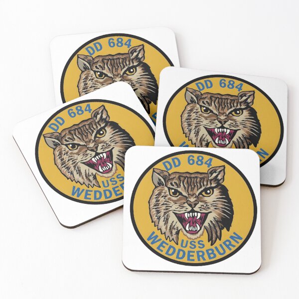 Item preview, USS Wedderburn (DD-684) Fletcher-Class Destroyer Military Patch designed and sold by CharlieDesings.