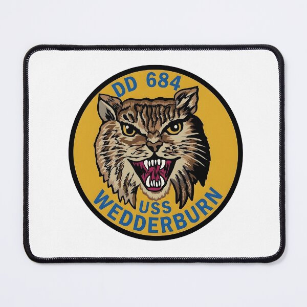Item preview, USS Wedderburn (DD-684) Fletcher-Class Destroyer Military Patch designed and sold by CharlieDesings.