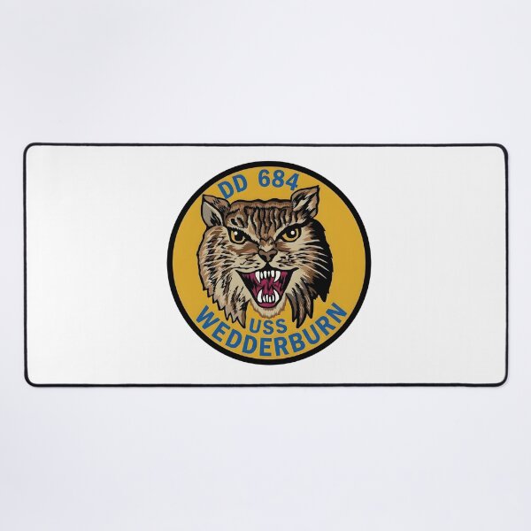 Item preview, USS Wedderburn (DD-684) Fletcher-Class Destroyer Military Patch designed and sold by CharlieDesings.