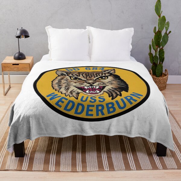 Item preview, USS Wedderburn (DD-684) Fletcher-Class Destroyer Military Patch designed and sold by CharlieDesings.