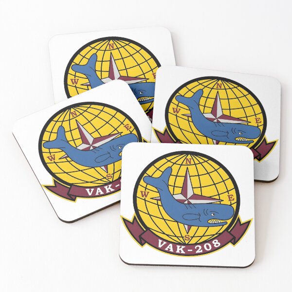 Item preview, US Navy VAK-208 "Jockeys" Tactical Aerial Refueling Squadron Patch designed and sold by CharlieDesings.