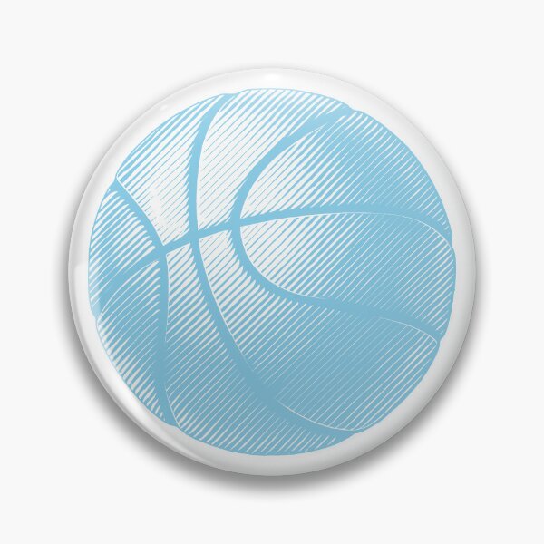 Item preview, Sky Blue Basketball Line Art Illustration designed and sold by pattern-archive.