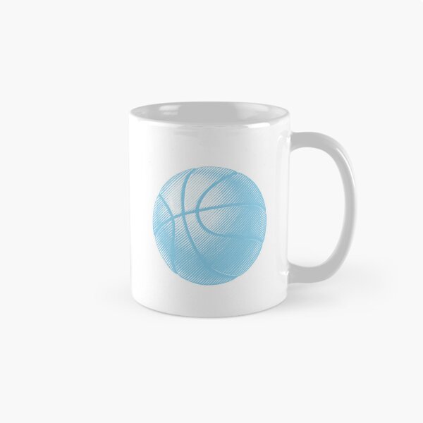 Item preview, Sky Blue Basketball Line Art Illustration designed and sold by pattern-archive.