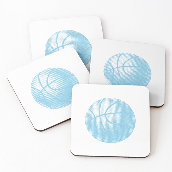 Item preview, Sky Blue Basketball Line Art Illustration designed and sold by pattern-archive.