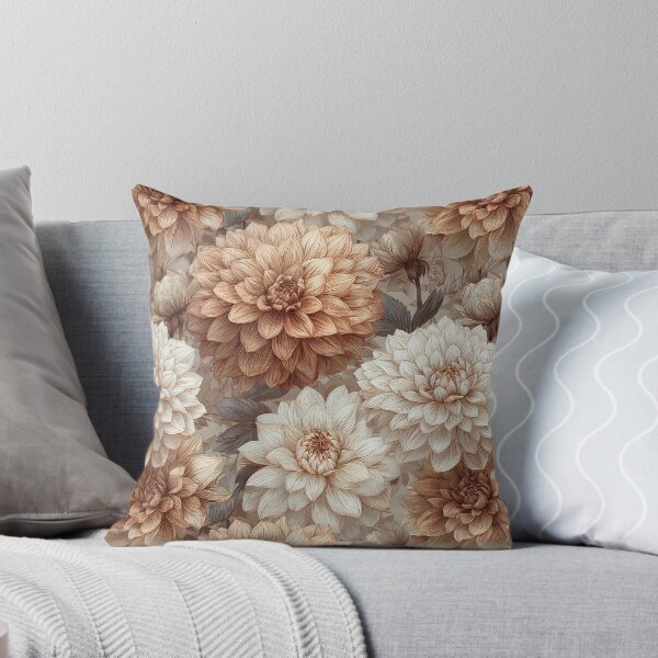 Item preview, Beautiful Dahlias Flower  - Flower Bouquet Pattern  - Holiday Gift Sets designed and sold by RoyalStarsPatts.