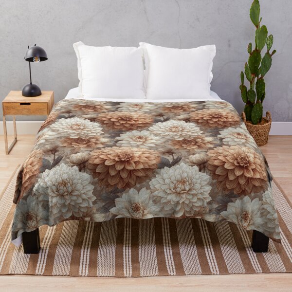Item preview, Beautiful Dahlias Flower - Flower Bouquet Pattern - Holiday Gift Sets designed and sold by RoyalStarsPatts.