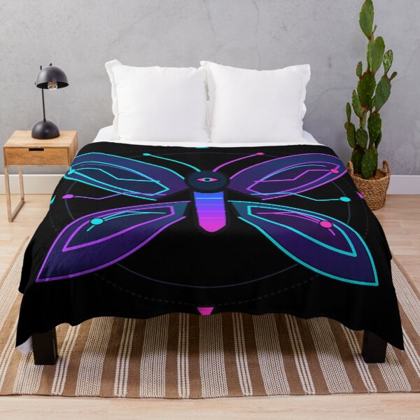 Item preview, Cybernetic Moth Circuit Wings COLOR– Futuristic Mechanical Insect Art designed and sold by WORN.THOUGHTS.