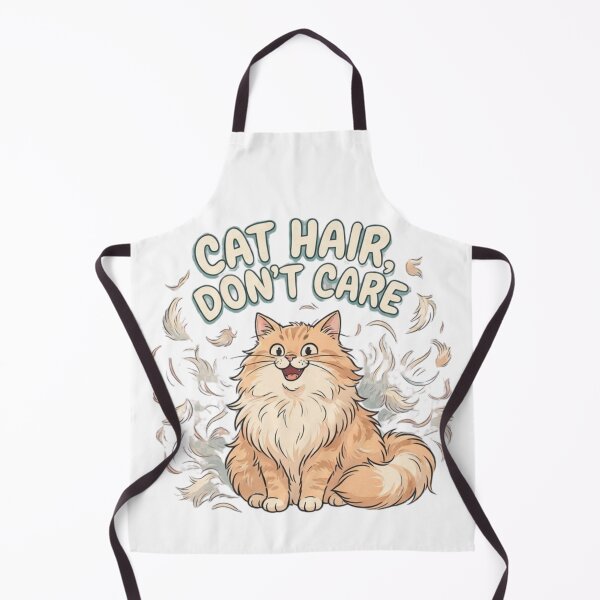 Item preview, Cat Hair Don't Care Funny Fluffy Orange Cat | Cute Cat Lover Gift designed and sold by woowstore.