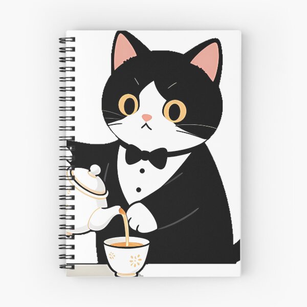 Item preview, Tea Shop Cat Pouring Tea designed and sold by pumsquare.